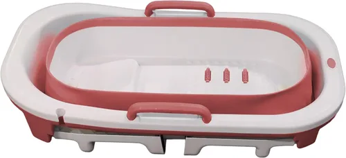 Vista 12 de Foldable Bathtub for Adults, Extra Large Insulated Soaking Tub Blue