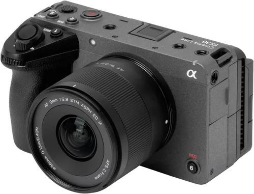 Vista 6 de VILTROX Lente de enfoque automático Air E APS-C de 0.354 in f2.8 para cámaras E-Mount, lente de cámara gran angular para Sony a6600 a6700 ZV-E10