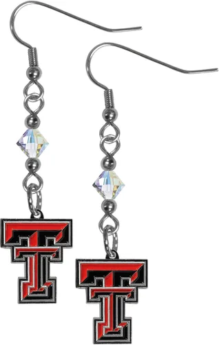 Vista 8 de Siskiyou Sports Pendientes colgantes de cristal de la NCAA