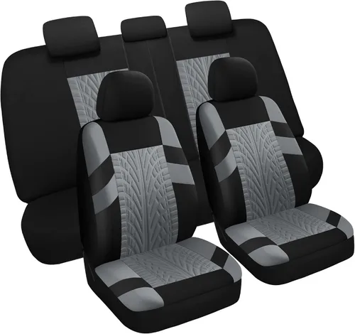 Vista 12 de Pariitadin - Juego de fundas de asiento de coche delanteras, fundas de asiento lavables y transpirables para coches, fundas de interior de coche