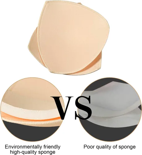 Vista 6 de TopBine Insertos de almohadillas de sujetador para mujer, copas deportivas, inserción de repuesto para traje de baño de bikini