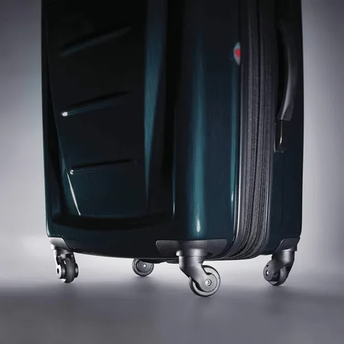 Vista 198 de Samsonite Winfield 2 Equipaje rígido con ruedas giratorias, Azul profundo, Juego de 3 piezas (20/24/28)