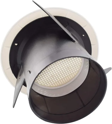 Vista 4 de SDTC Tech Cubierta de rejilla de rejilla de ventilación de aire redonda de 3 pulgadas con malla de pantalla incorporada, ventilación de escape