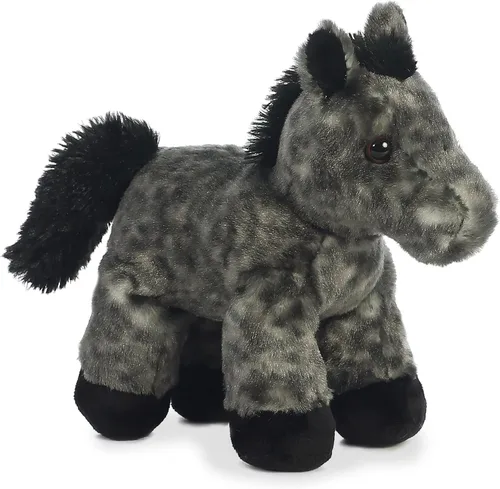 Vista 3 de Aurora World Mini Flopsie - Caballos de peluche Paquete de 8 Prancer and Storm