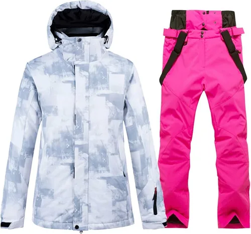 Vista 10 de HOTIAN Mens Ski Jackets Waterproof Snowsuits Insulated Outdoor Winter Coats