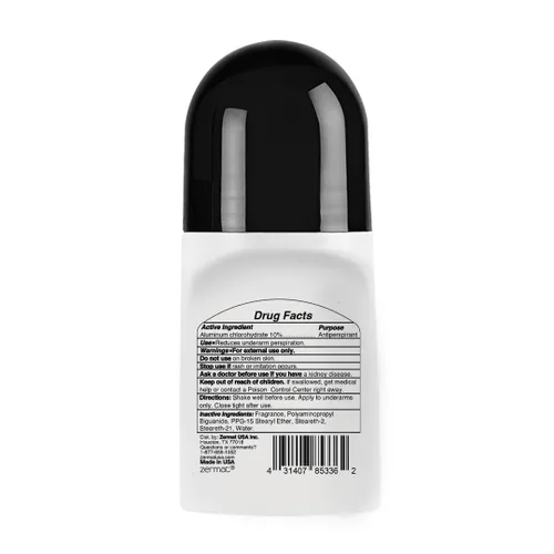 Vista 2 de Zermat Soul, Desodorante Roll-On, Antitranspirante 24 h, 2.5 Oz.