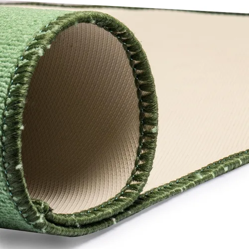 Vista 3 de Funda de mesa para jugar al Mahjong, póquer o cualquier otro juego de cartas, 30.8 x 30.8 pulgadas, Verde