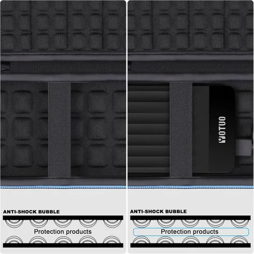 Vista 8 de Estuche de transporte duro compatible con YOTUO portátil disco duro externo de almacenamiento de expansión HDD móvil