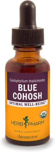 Vista 2 de Herb Pharm Extracto líquido de cohosh azul orgánico certificado - 1 onza