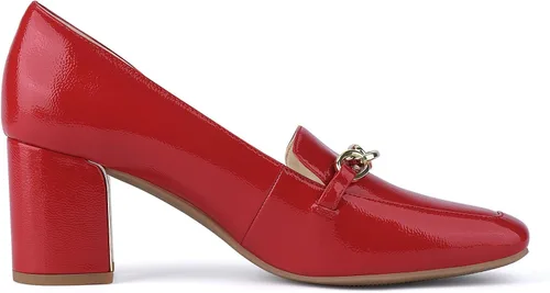 Vista 6 de JENN ARDOR Mocasines de tacón para mujer tacones de bloque, puntera cerrada, sin cordones, tacón medio de 2.5 pulgadas, zapatos de vestir y casuales