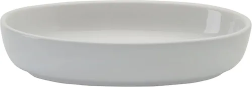 Vista 3 de Pfaltzgraff Burrito Oval - Juego de 4 cuencos de frutas para inmersión, 7 pulgadas, color blanco