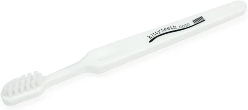 Vista 3 de Kittyteeth Cepillo de dientes para perros Higiene oral avanzada Cuidado dental Perfil de cerdas bajas y cabezal de cepillo pequeño