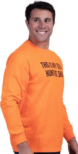 Vista 2 de Camiseta de caza This is My Deer Camiseta divertida de Hunter Blaze naranja