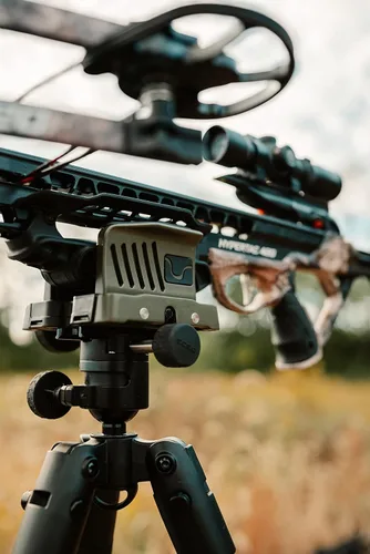 Vista 7 de BOG DeathGrip Aluminum Tripod with Durable Frame, Lightweight, Stable Design, Bubble Level, Adjustable Legs, Shooting Rest, and Hands-Free Operation