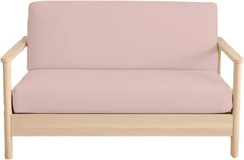 Vista 32 de Fundas para futón sin brazos tamaño individual, fundas de futón 100% algodón egipcio, funda de sofá con cremallera, protector de sofá cama, funda