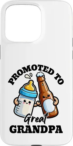 Vista 31 de Great Grandpa to Be Promoted to Great Grandpa Est. 2026 2027 Case for iPhone 16