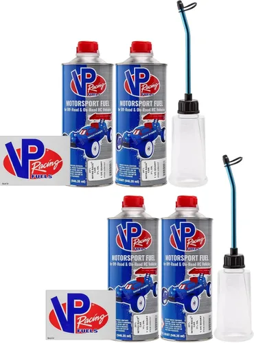 Vista 4 de Nitro combustible 20 %, 1 cuarto de galón, nitrocombustible, de la marca Powermaster