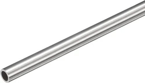 Vista 7 de uxcell Tubo capilar del acero inoxidable 304, tubería gruesa del metal de la longitud de la pared de 820.2 ft m del OD 18.0 ft m x 0.7 ft m