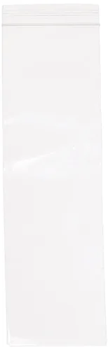 Vista 150 de Aviditi Poly Bolsa con cierre hermético blanco, 10" x 12", Azul, 1000