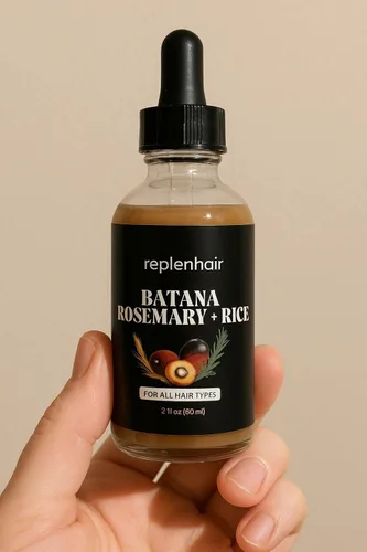 Vista 7 de Aceite de batana para el crecimiento del cabello con ricino de romero, 100% puro, orgánico, prensado en frío, sin refinar de Honduras por Dr. Sebi
