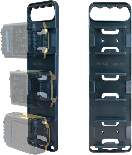 Vista 8 de StealthMounts Soporte de batería compatible con baterías Makita LXT de 18 V con mango Fabricado en el Reino Unido
