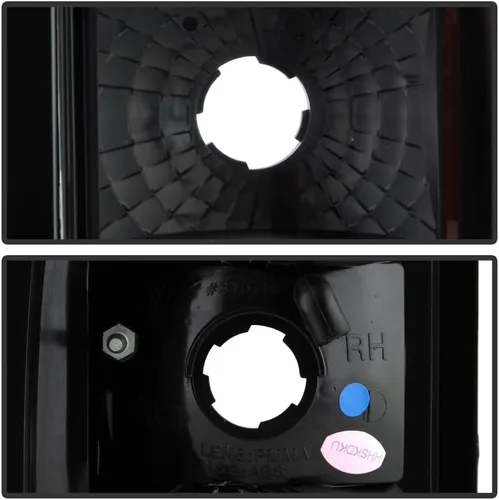 Vista 4 de ACANII - Para negro 1998 1999 2000 2001 2002 2003 2004 Nissan Frontier luces traseras lámparas luces traseras izquierda+derecha
