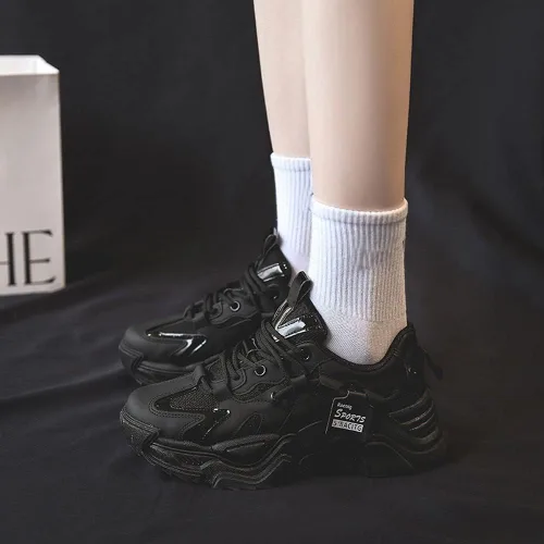 Vista 5 de VAXAV Tenis de plataforma de malla transpirable para mujer zapatos casuales para correr caminar 55-85