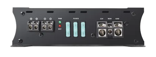 Vista 4 de Amplificador de audio para automóvil ZE1000.1 2000W Monoblock Class D MOSFET Subwoofer Audio, 1-4 Ohm estable, paso bajo crossover, fuente