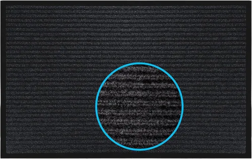 Vista 66 de LuxUrux Tapete de goma duradero para puerta, resistente, interior/exterior, fácil de limpiar, impermeable, patio, garaje, tapete comercial