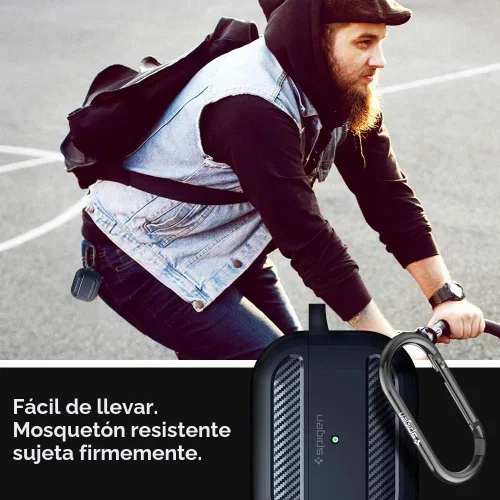 Vista 4 de Spigen Funda resistente diseñada para AirPods Pro (2019)