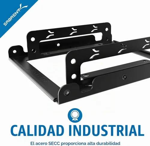 Vista 6 de SABRENT Kit de abrazadera de montaje para disco duro interno de 2.5 pulgadas a 3.5 pulgadas (BK-HDDH)