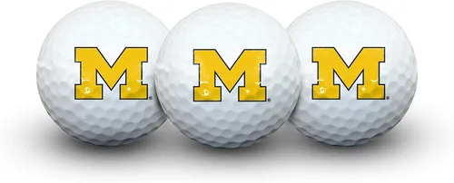 Vista 12 de Juego de 3 pelotas de golf universitarias