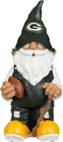 Vista 22 de NFL Resin 11.5" Team Logo Outdoor Garden Statue Gnome