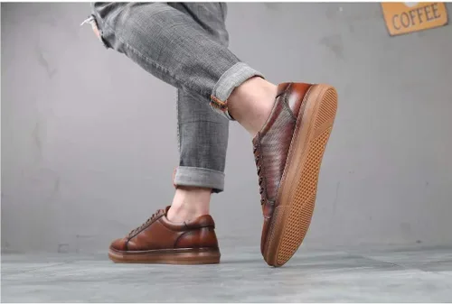 Vista 7 de Zapatillas de moda, Originals Casual con cordones Oxford zapatos para hombres