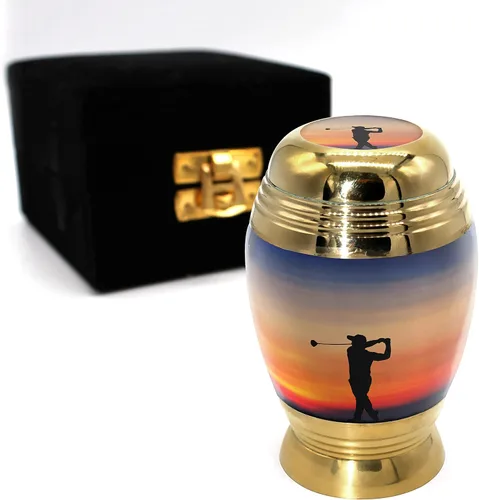 Vista 19 de Urna de Cremación Ángel Azul para Cenizas de Adulto Masculino - Urnas de Cremación Personalizadas para Cenizas de Hombre Adulto Urnas Decorativas
