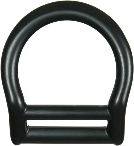 Vista 4 de Fusion Climb FP-8160-2-BLK-5P Anillos en D (paquete de 5), negro, talla única