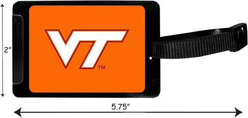 Vista 4 de NCAA Virginia Tech Hokies Etiqueta de equipaje