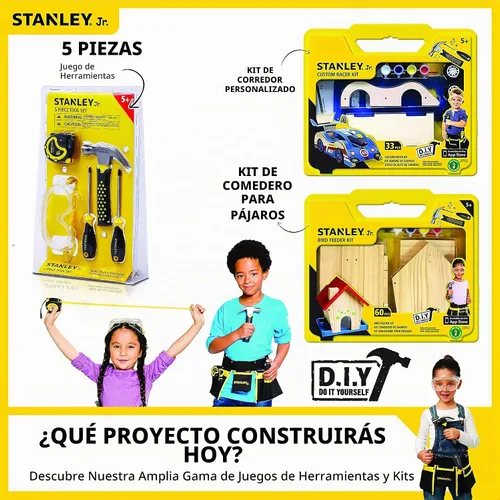 Vista 8 de STANLEY Jr. - Cinturón de herramientas, herramientas a partir de 5 años (T010M-Sy), mixto