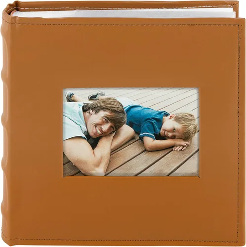 Vista 15 de Golden State Art, álbum de fotos de cuero sintético con capacidad para 200 fotos de 4 x 6 pulgadas con espacio para escribir notas, ideal para bodas