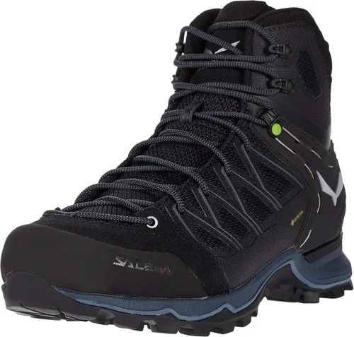 Vista 6 de Salewa Mountain Trainer Lite Mid GTX - Hombre Negro fuera/zanahoria