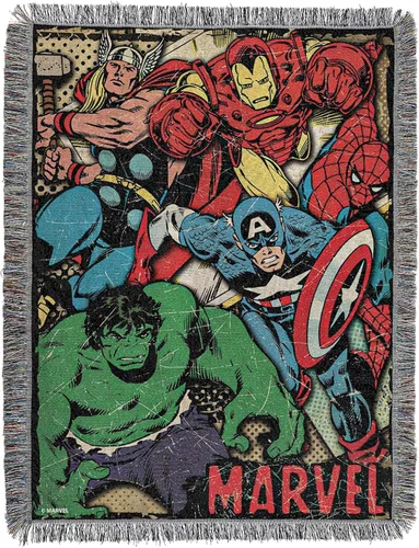 Vista 6 de Northwest Avengers - Manta tejida tipo alfombra, 48 x 60 pulgadas, El mejor