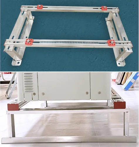 Vista 4 de Soporte para manipulador de aire, base de bomba de calor, soporte de suelo para aire acondicionado mini dividido sin conductos, soporte