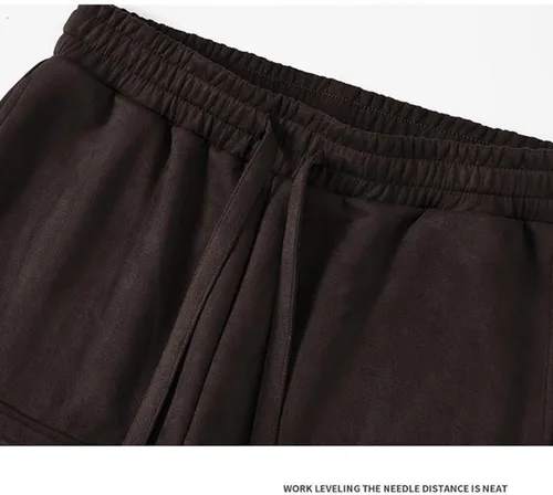 Vista 13 de Pantalones deportivos de gamuza sintética para mujer, pantalones de baile acampanados para hombre