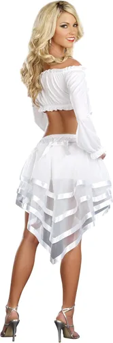 Vista 2 de Dreamgirl Enagua de cuento de hadas para mujer