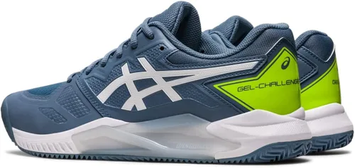 Vista 3 de ASICS Tenis Gel-Challenger 13 Clay para hombre, NegroAzul eléctrico