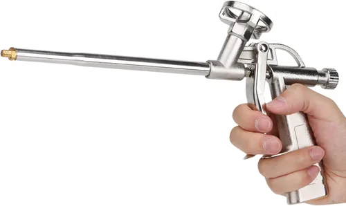Vista 2 de Uds espuma expandible pistola de pulverización sellador dispensación PU herramienta aplicador aislante gran cosas aplicador de espuma Insulg 3.94 X