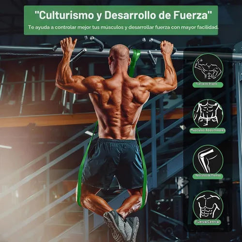 Vista 8 de Resistance Bands,Exercise Bands,Workout Bands,Resistance Bands Set for Legs,Pull Up Bands,Stretch Bands for Exercise,Muscle Training, Physical