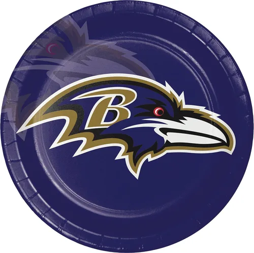 Vista 40 de Trendware Arizona Cardinals - Platos de papel, 24