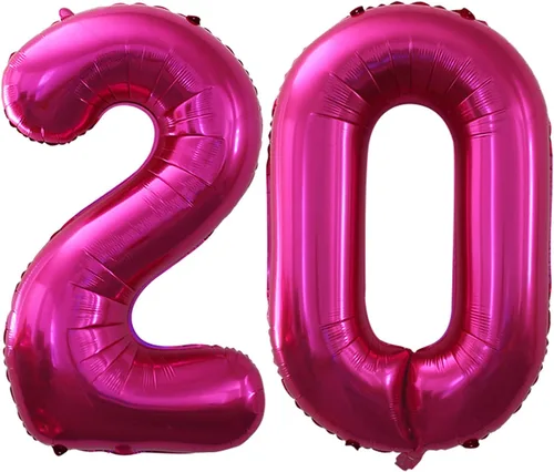 Vista 180 de Goer, conjunto de globos de papel aluminio para decoraciones de cumpleaños, globos de las letras de feliz cumpleaños y de números Oro