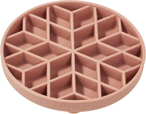 Vista 15 de OHMO Slow Feeder Dog Bowl, 5.9" Lick Mat for Dogs, Diamond, Camo Green verde (camo green)